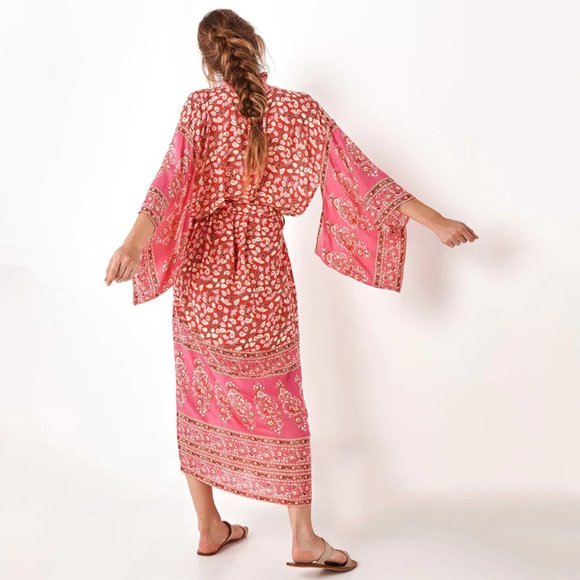 Beach Chiffon Kimono - Picture 1 of 6
